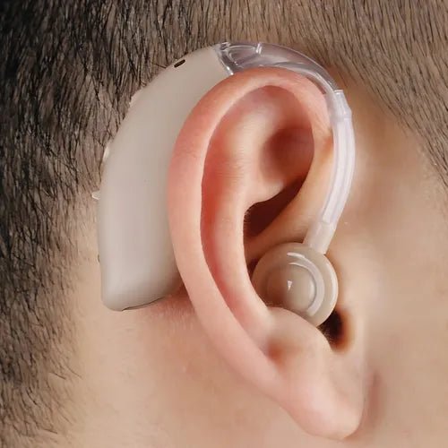 Amplificador de Sonido Recargable Premium – Discreto y Cómodo - Elite Store